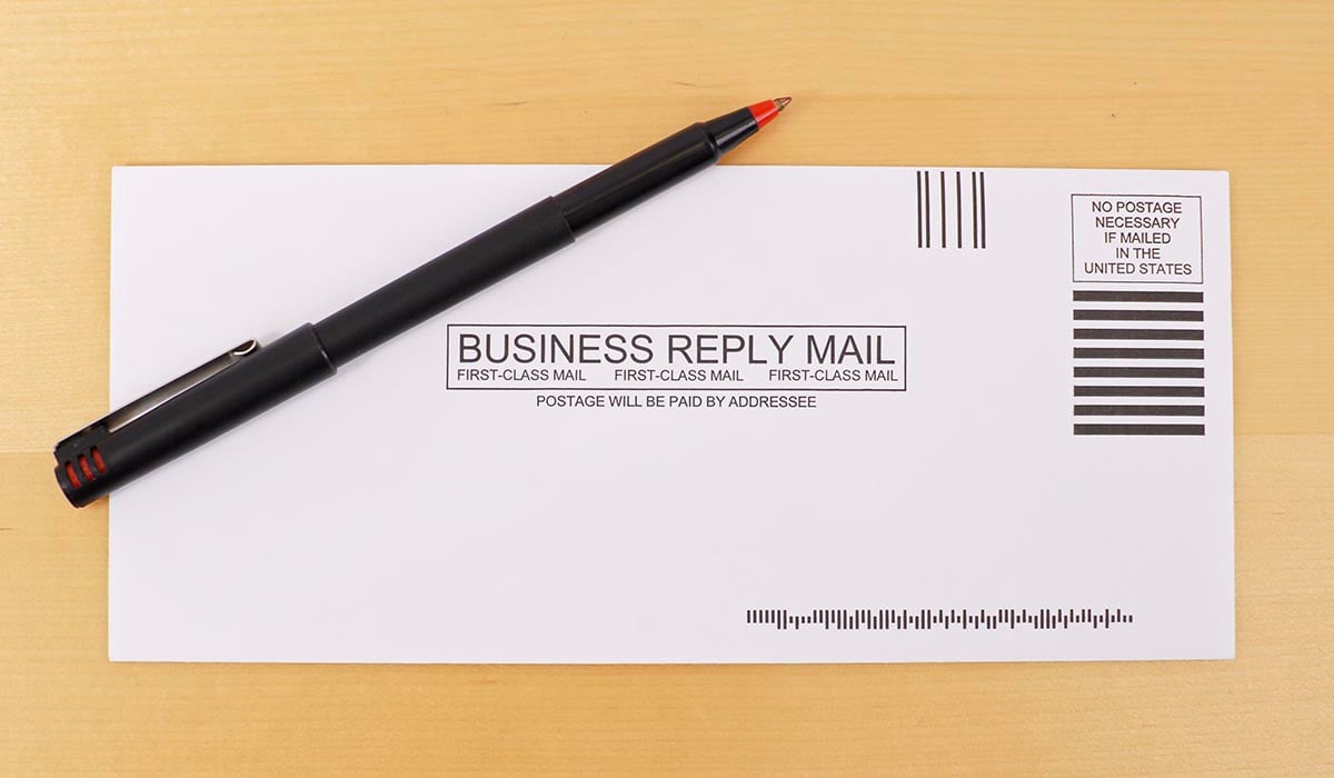 #9 Reply Envelopes